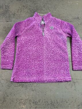University of Kentucky pink Sherpa quarter zip pullover